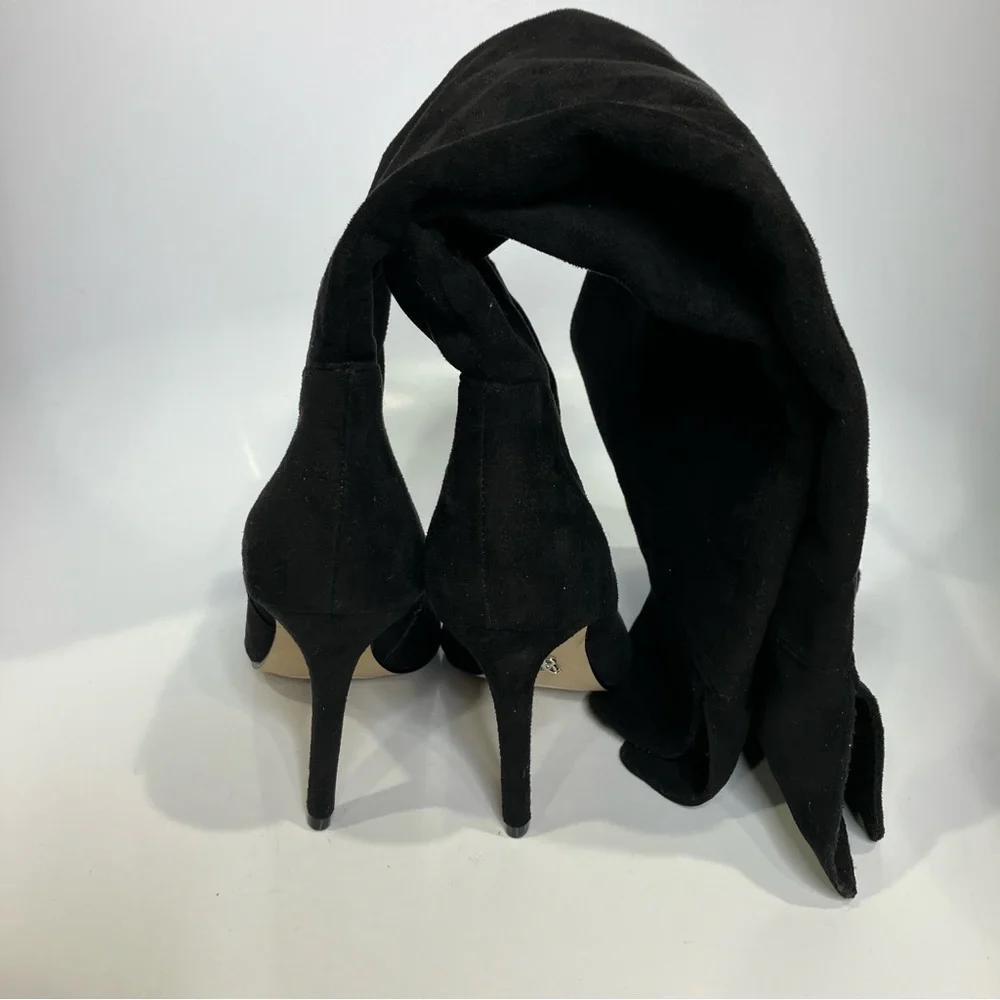 Rock & Republic black heeled‎ boots over the knee women’s size 8.5 dressy